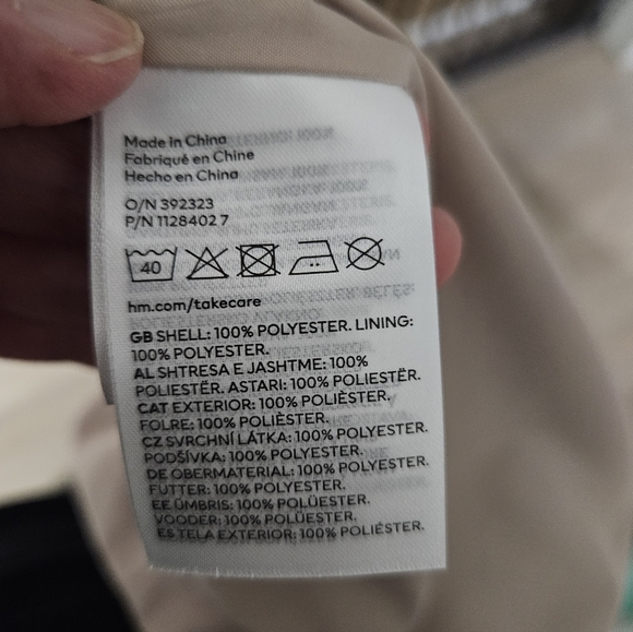 H&M Trench Coat - Picture 4 of 4